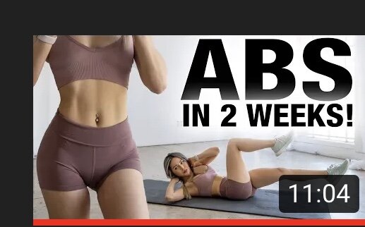 Chloe Ting’s workout 