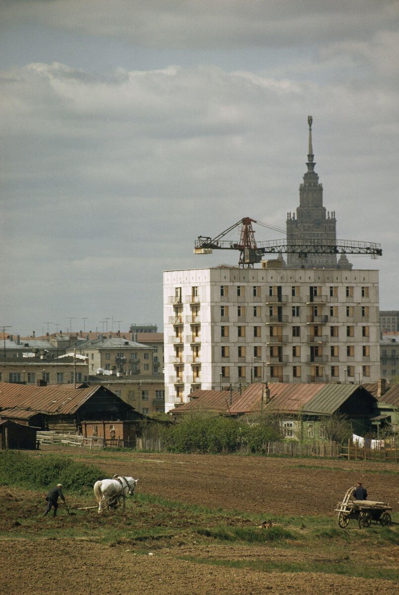 Москва в 1960-х гг. Фото американского фотографа Дина Когнера