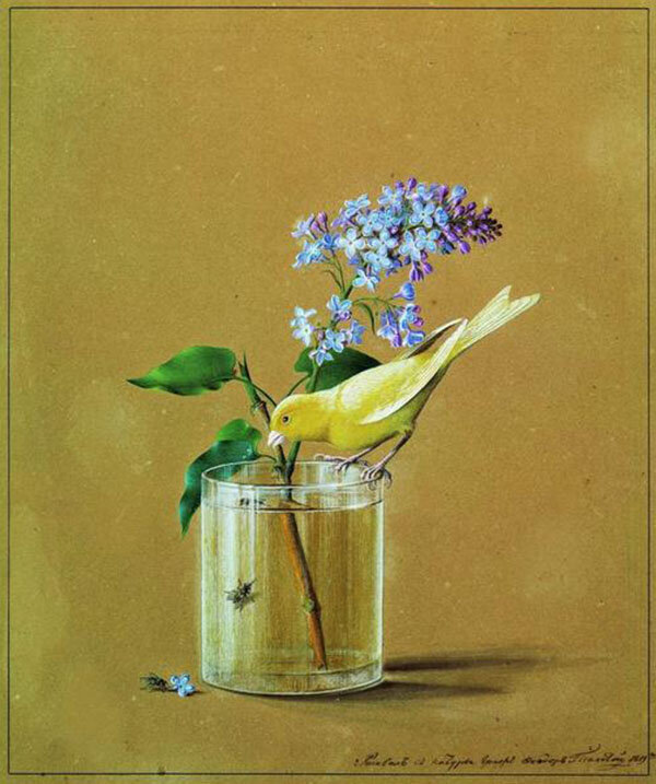Фёдор Толстой: 7 картин цвет в цвет | Искусство для гурманов | Дзен