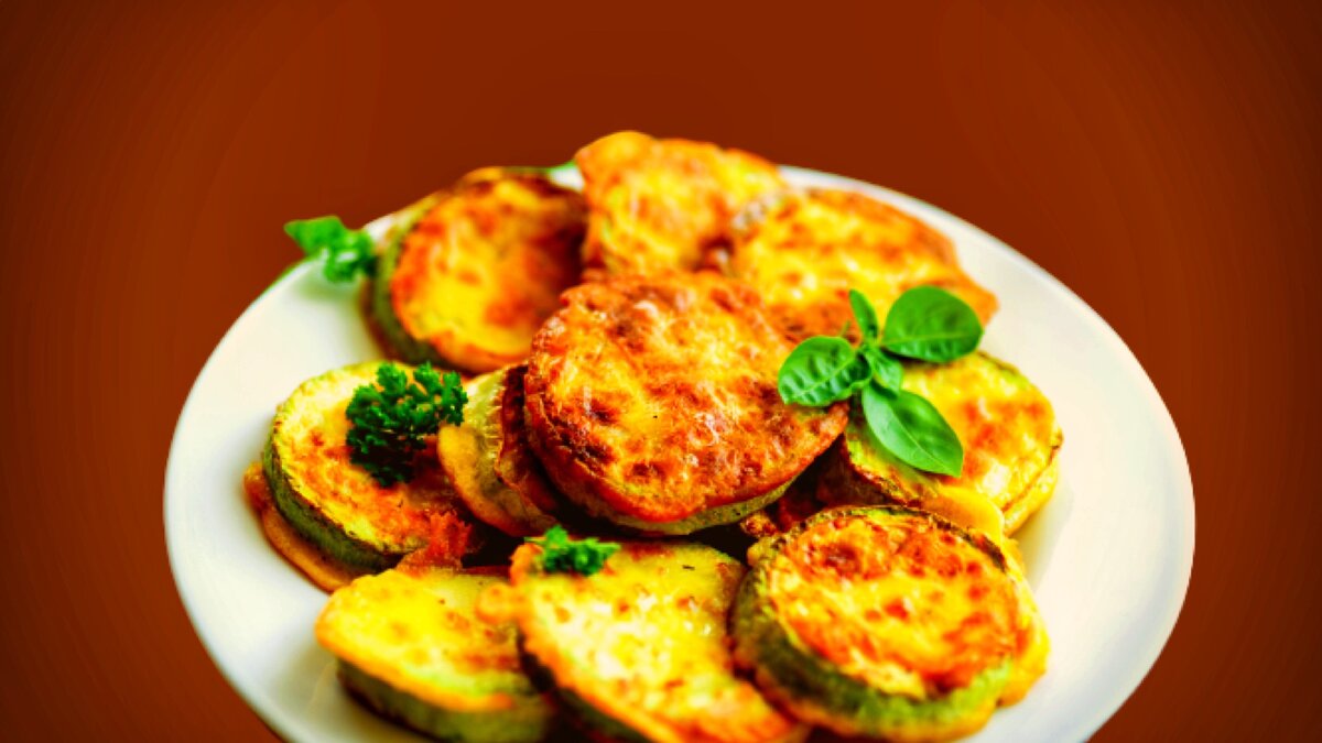 Запечённые кабачки