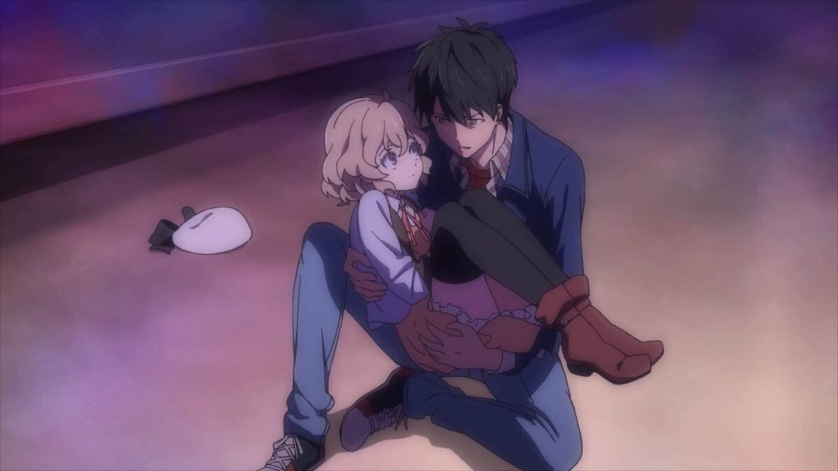 Фото из аниме "Kyokou Suiri".