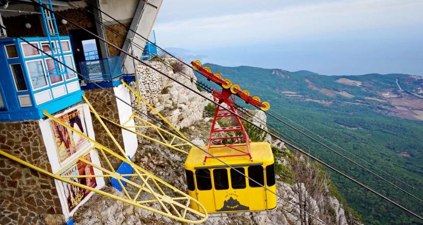 Канатная дорога. Фото из открытого истчника