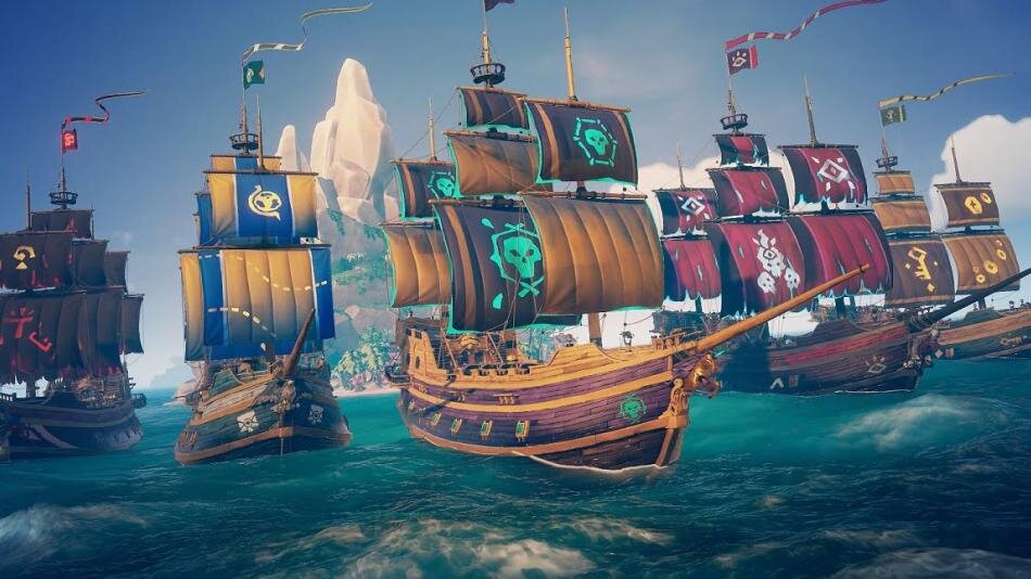 Все корабли в Sea of Thieves