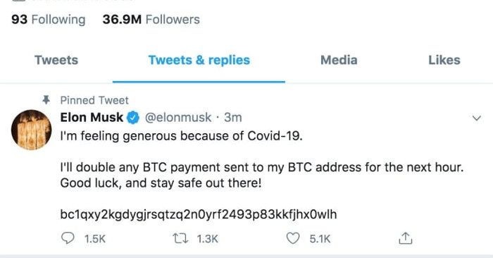 Я чувствую себя щедрым из-за COVID-19. Я удвою любой платеж BTC, отправленный на мой адрес BTC, в течение следующего часа. Удачи, и будьте в безопасности!