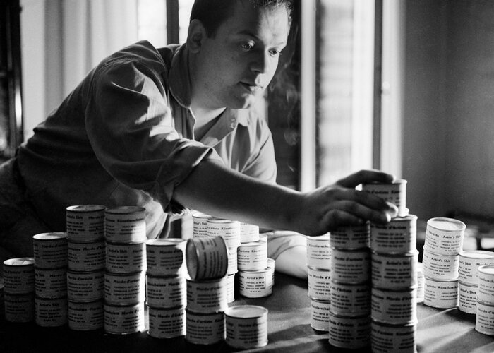 Пьеро Мандзони, «Дерьмо художника», 1961.