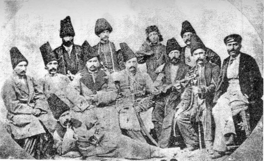 Знатные азербайджанцы Эривани, 1860 год / ru.wikipedia.org