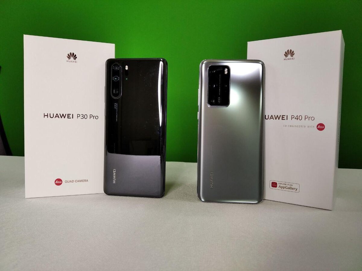 HUAWEI P30 pro и HUAWEI P40