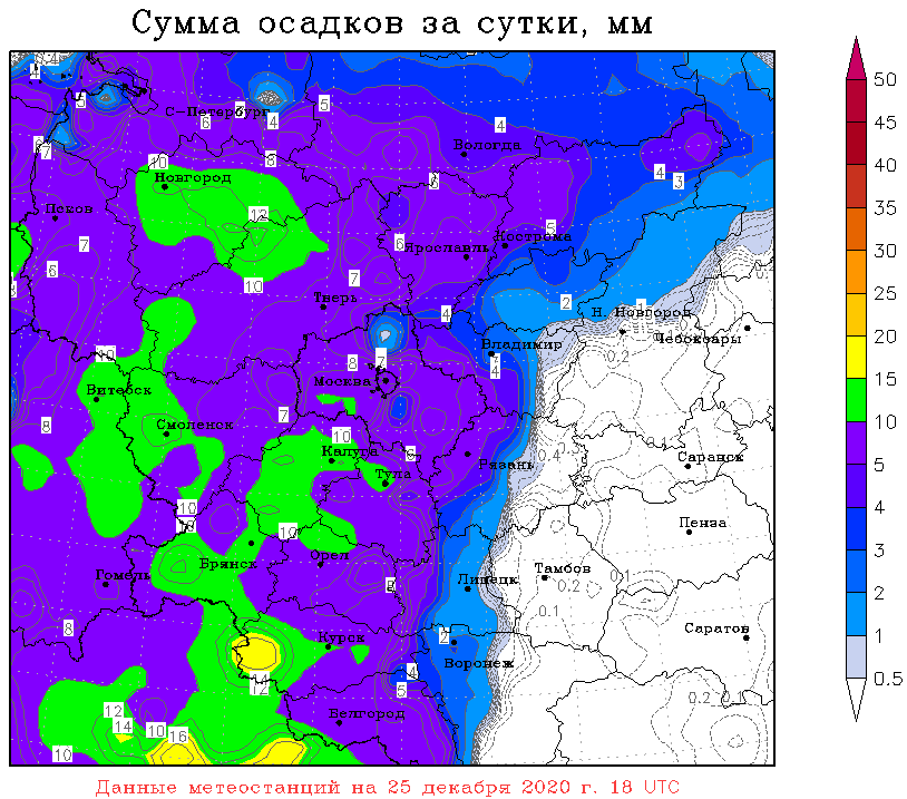 Метеовеб ру интерактивная карта