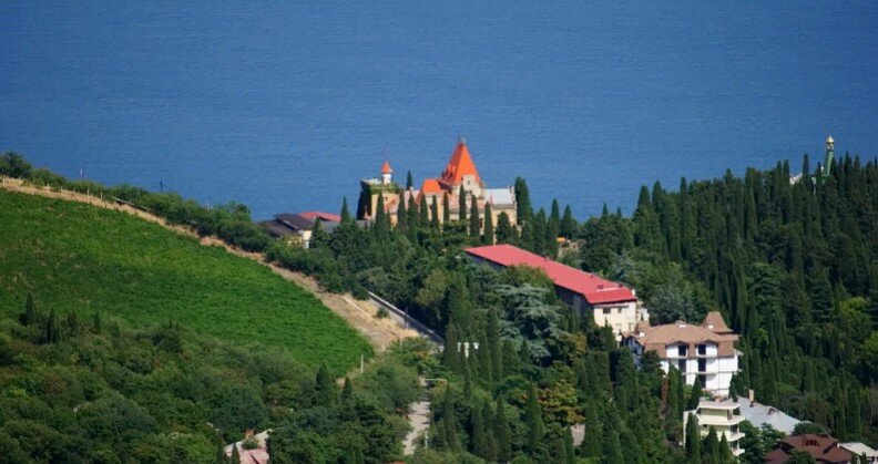 Дворец княгини Анастасии Гагариной, г. Алушта