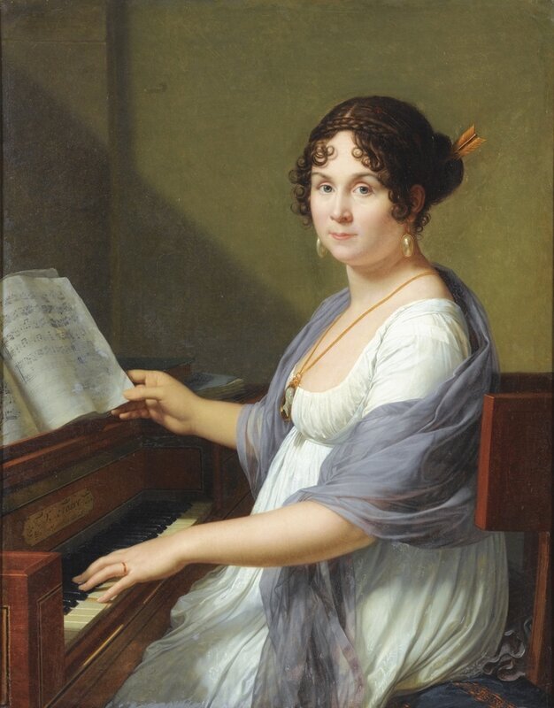 Francois-Xavier Fabre, 1803. Portrait de Mme. Louis-Francois Bertin