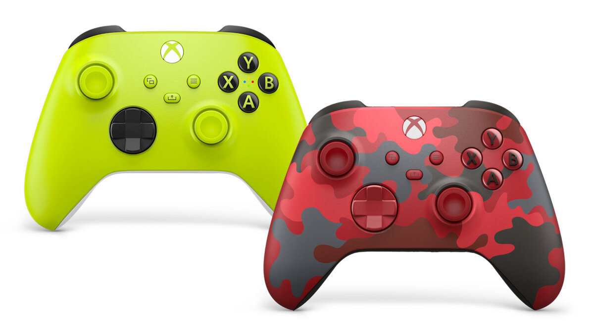 Открытый источник Яндекс - Xbox Electric Volt и Daystrike Camo Special Edition