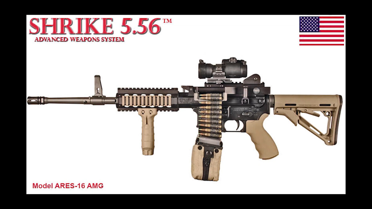 Ares model. Пулемет ares Shrike 5.56. Ручной пулемет ares 