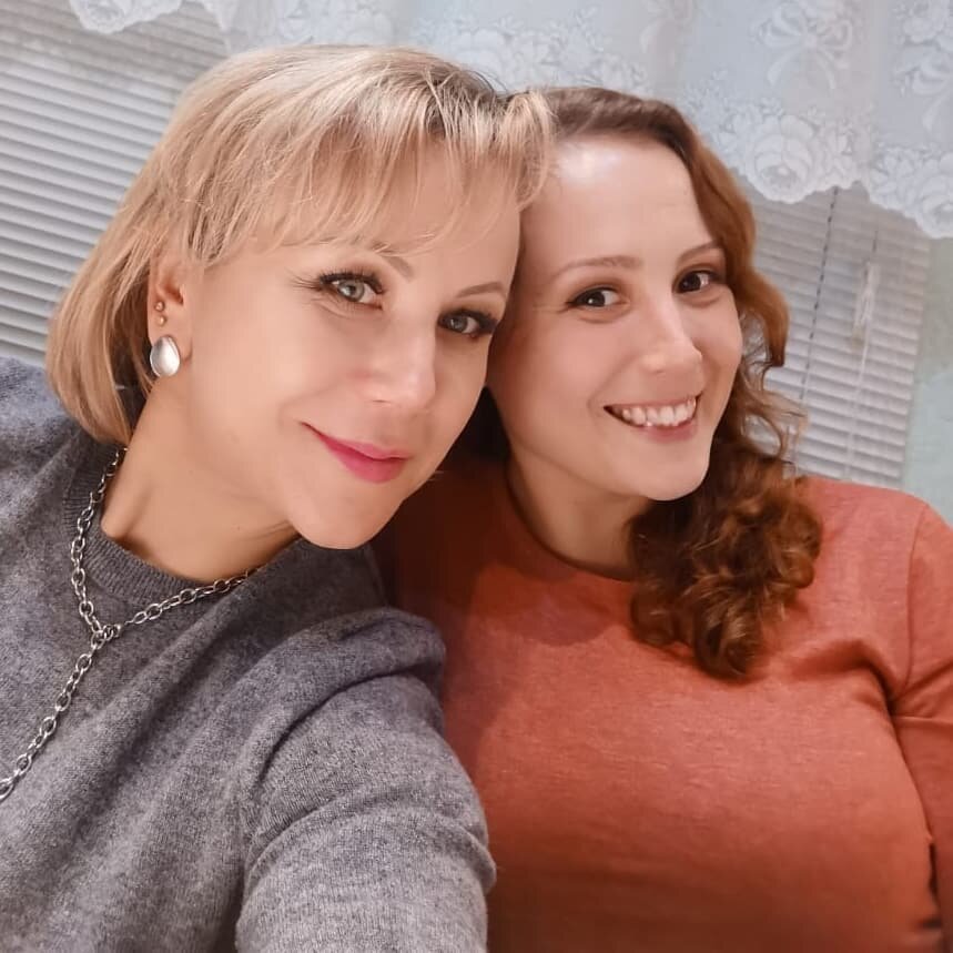 С моей мамочкой <3 Безумно благодарна ей за жизнь! Снова вместе: октябрь 2020.