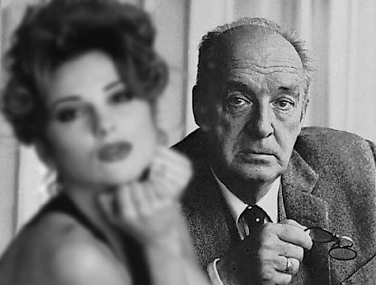 Коллаж: Л. Черникова и В. Набоков / Фото из открытых источников