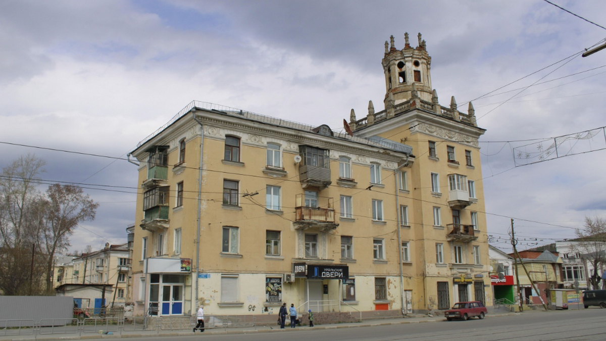 Дома построенные пленными немцами