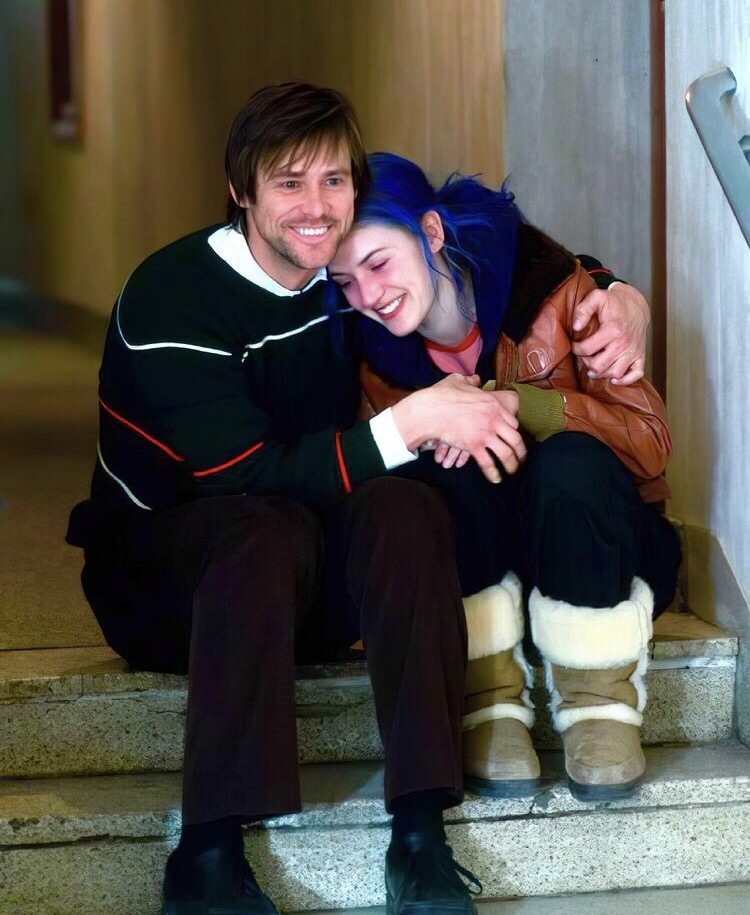 Джим Керри и Кейт Уинслет "Вечное сияние чистого разума"