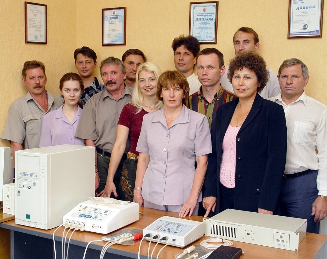Коллектив ЗАО НПО НИКОР в начале 2000х