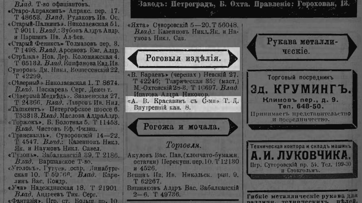 89 фото об истории дома купца 2-ой гильдии А.В. Красавина на углу  Канонерской улицы и Английского проспекта в Санкт-Петербурге! | Живу в  Петербурге по причине Восторга! | Дзен