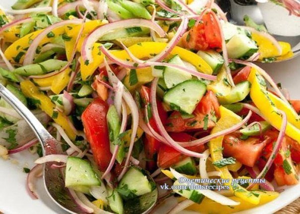 Салат для худеющих