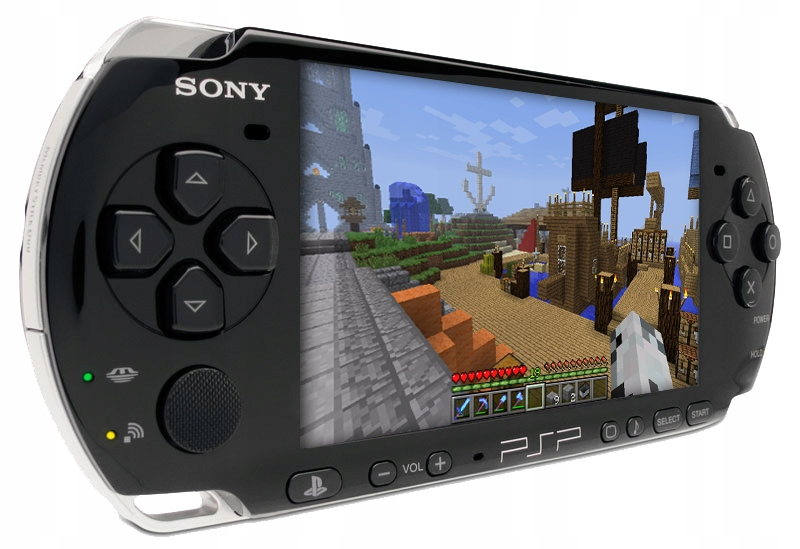 Sony portable игры. ПСП приставка. PS Vita 3000. PSP 3004 Slim Lite. Игровая консоль ПСП майнкрафт.