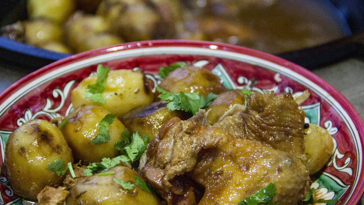 Казан кебаб из курицы