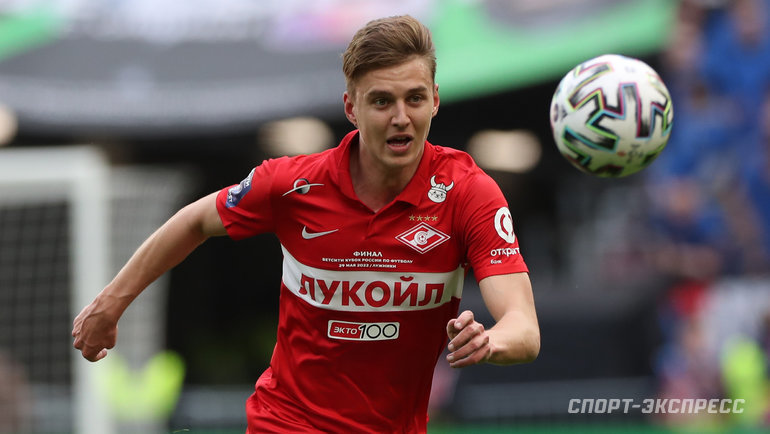 Полузащитник московского "Спартака" Михаил Игнатов. Фото из "Спорт-Экспресса".