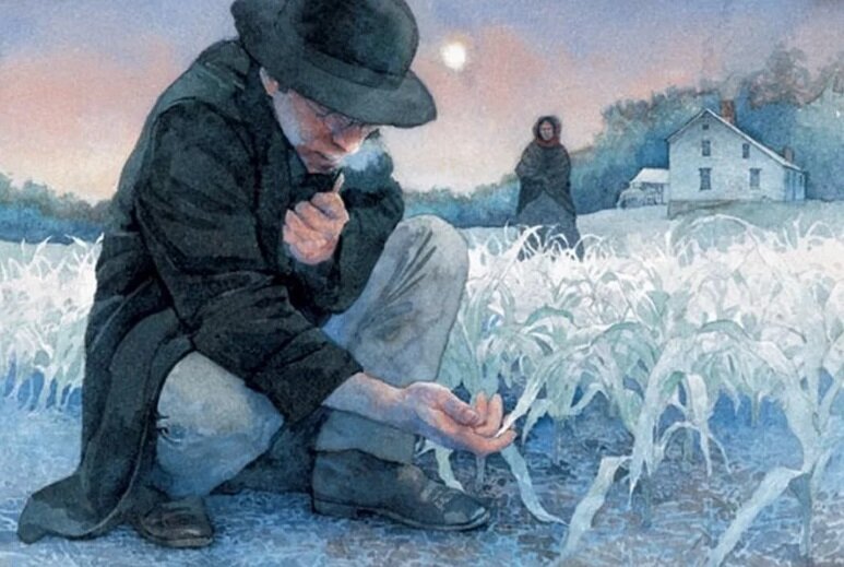 Картинка. Мороз.