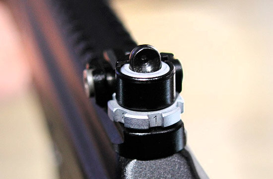 Обновлённый диоптрический целик АК-12М (фото из открытых источников)