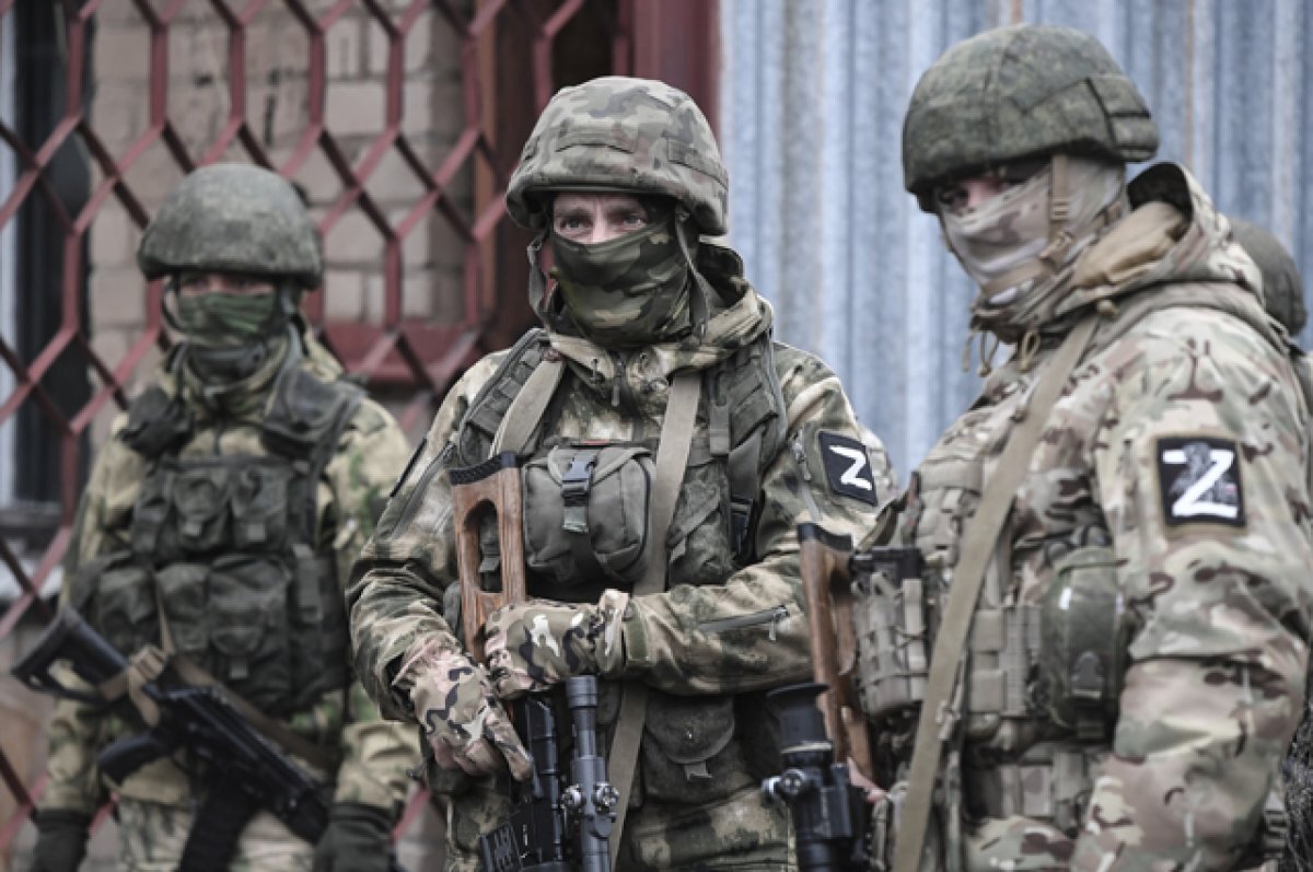    Военнослужащие РФ на Запорожском направлении