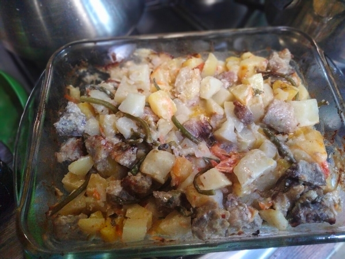 Мясо с овощами