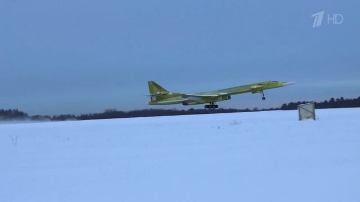 «Белый лебедь» ТУ-160М с полностью обновлённым бортовым оборудованием.
