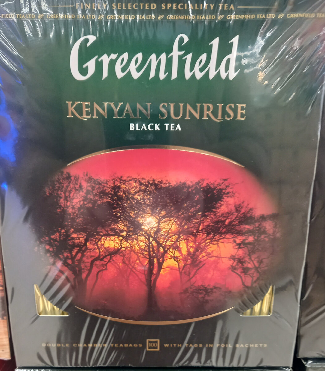 Чай "Greenfield Kenyan Sunrise" (фото автора)