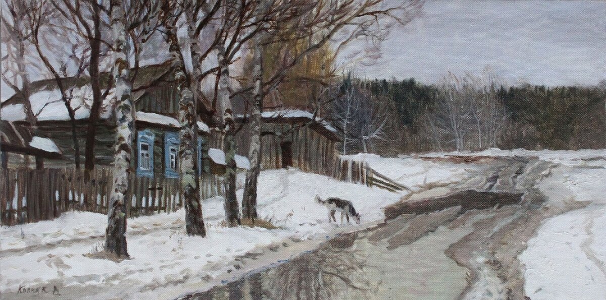 холст, масло