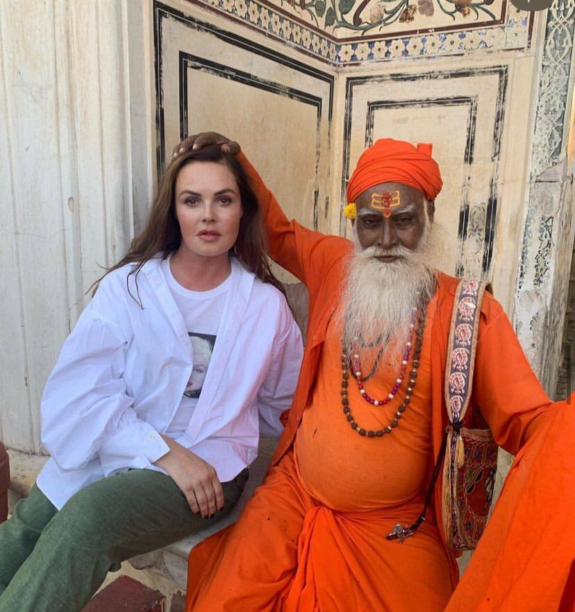 Екатерина Андреева в Джайпуре 