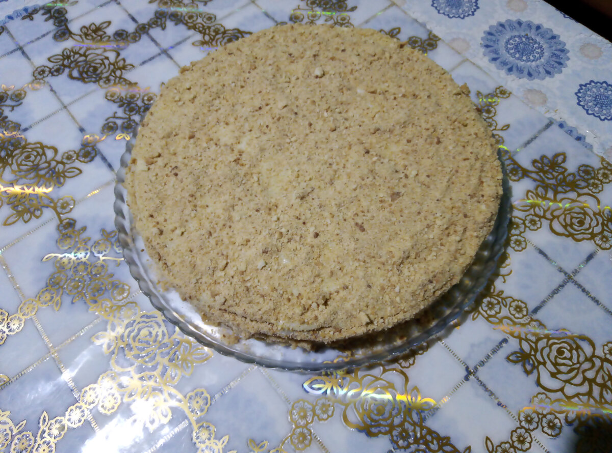 Торт со сгущёнкой!