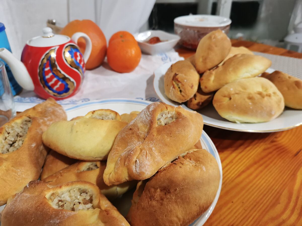 Делаем вкусные пирожки и расстегаи на хуторской кухне | На Зеленой и  Липовой улице | Дзен