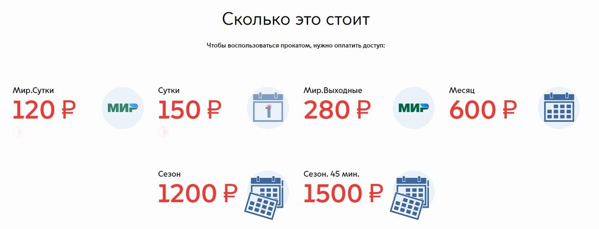 Информация с официального сайта https://velobike.ru
