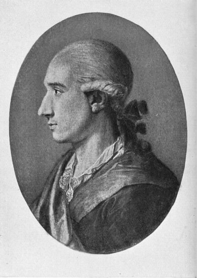2. 1773 - Иоганн Вольфганг Гете (худ. Иоганн Даниэль Баргер)