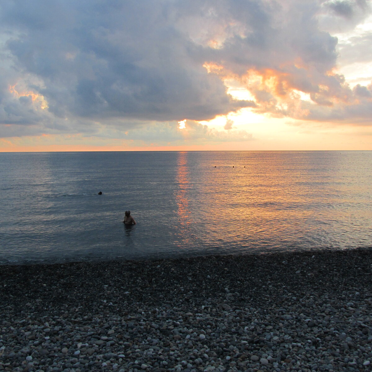 А это уже вечером.