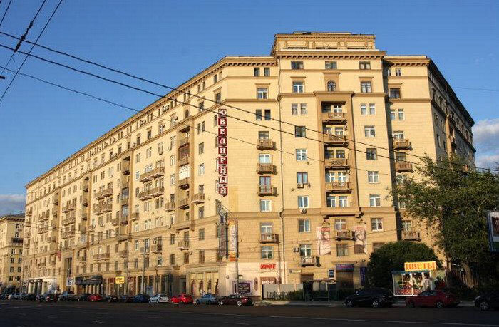 Здания на ленинском проспекте москва