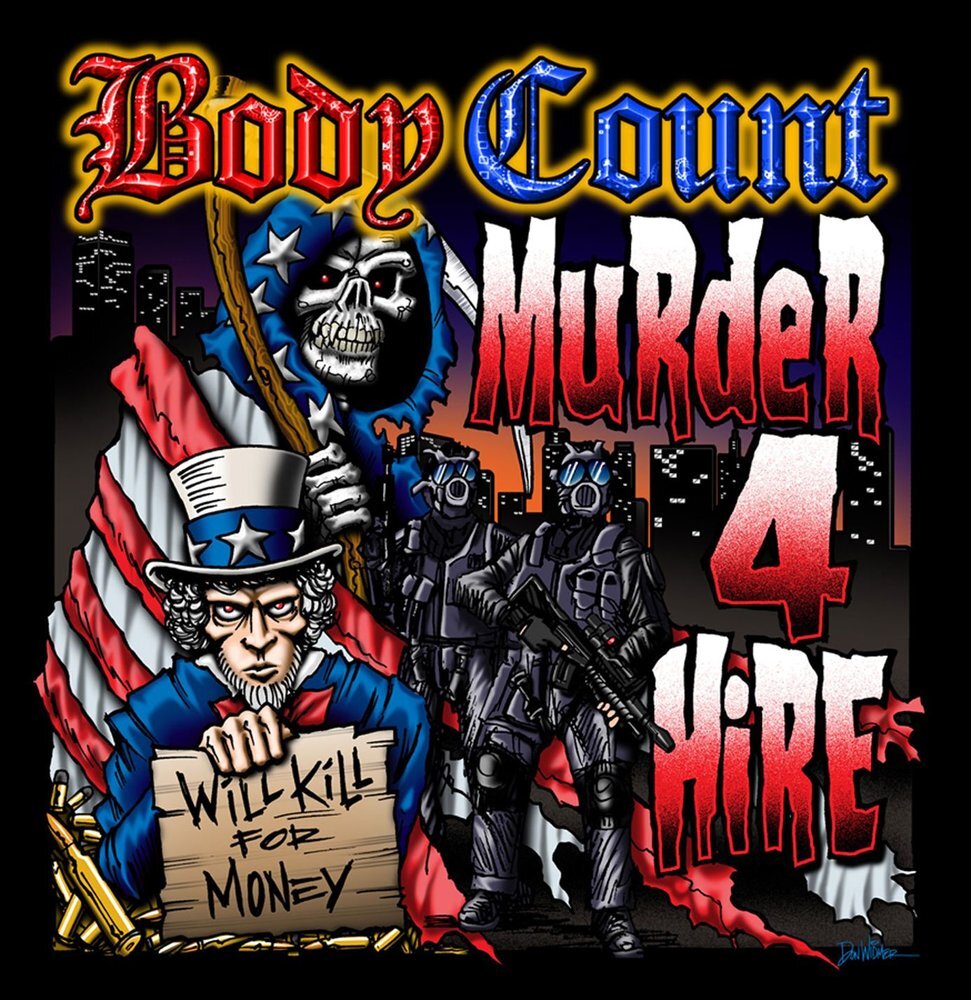 Оформление "Murder 4 Hire" наиболее провокационное из всех альбомов Body Count