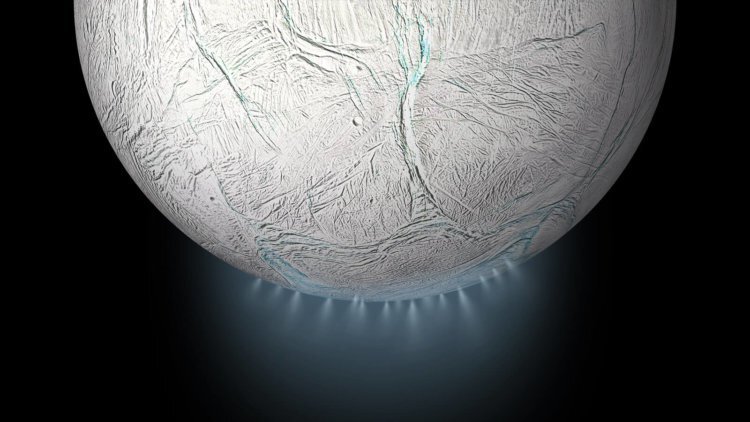 Луна Сатурна - Энцелада.