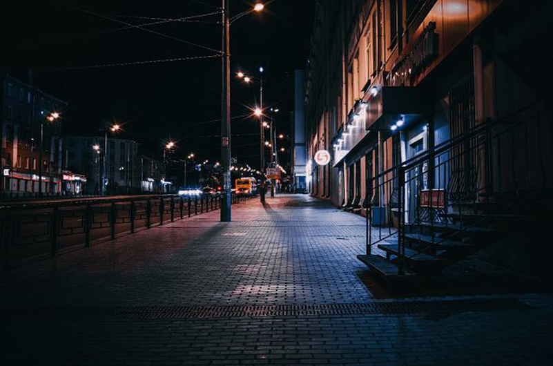 Фото прогулка ночью