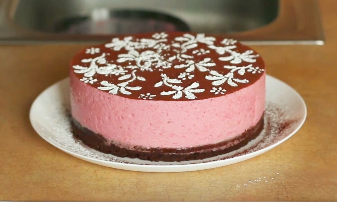 Торт шоколадно-вишневый (постный) - пошаговый рецепт с фото ( просмотра)
