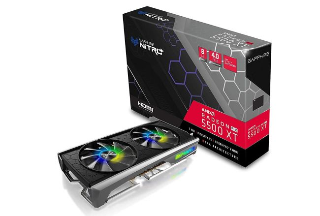 Sapphire Radeon Nitro+ RX 5500 XT.