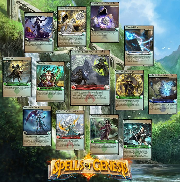 Карты Spells of Genesis