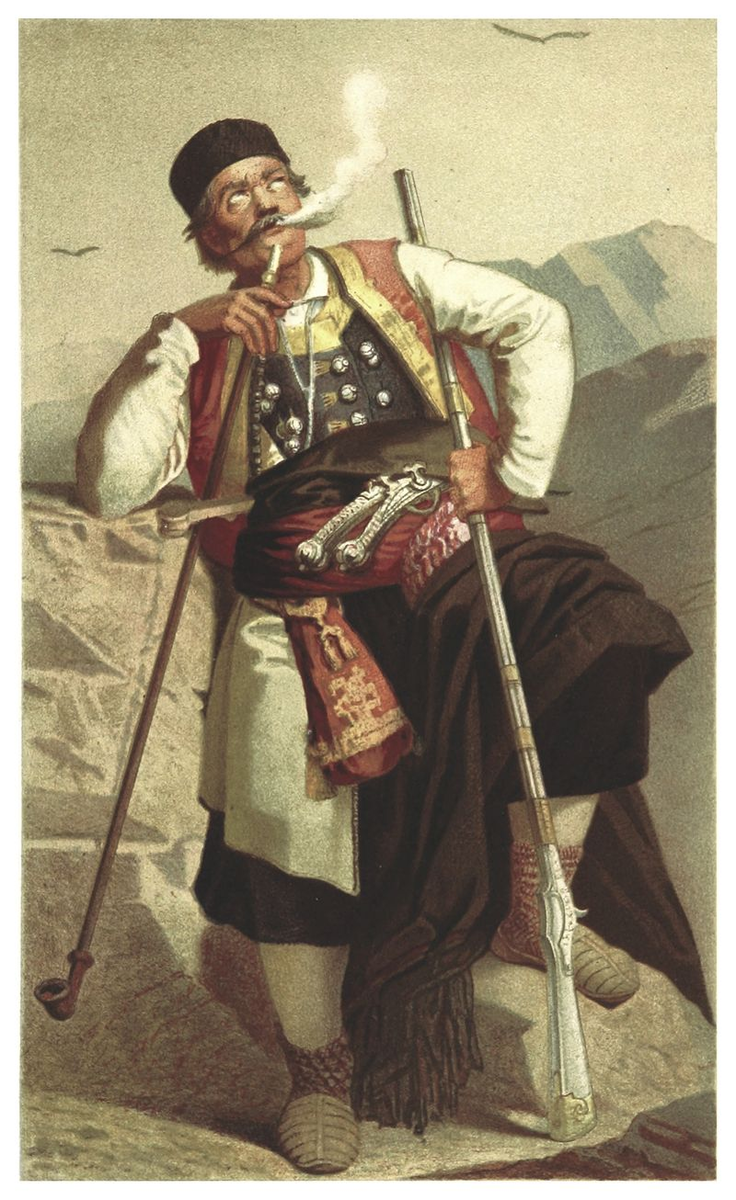 Черногорец XVIII века