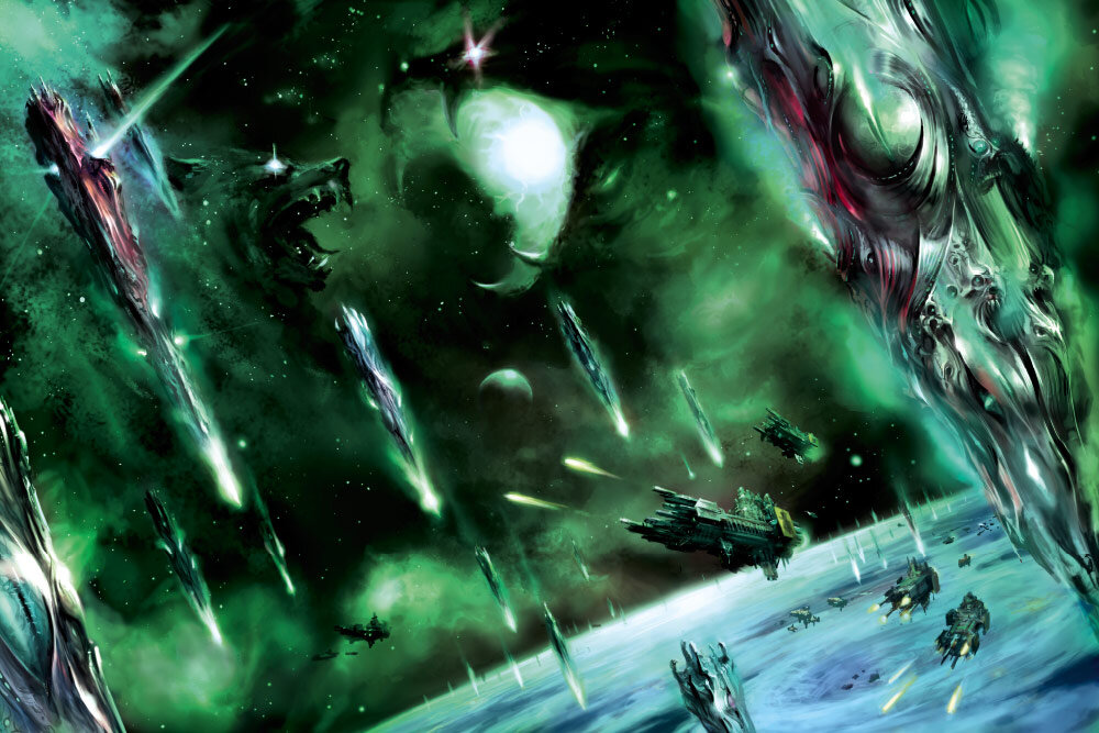 Серебряные Башни на орбите Фенриса