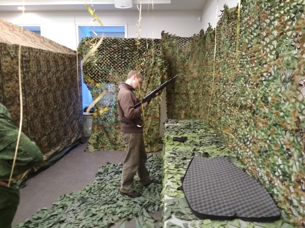 23 февраля офис преобразится...