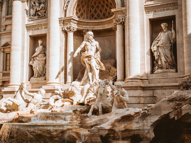 Trevi Fountain, Rome, Italy, фото @czermak_photography